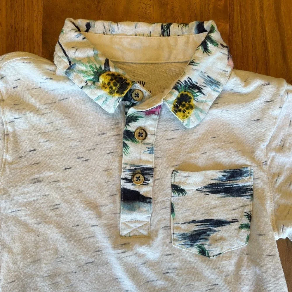 Family Collection Genuine Kids by OshKosh B'gosh Aloha Polo Shirt 🍍
